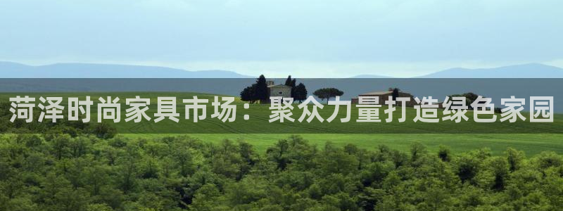 杏耀平台官网网址：菏泽时尚家具市场：聚众力量打造绿色家园
